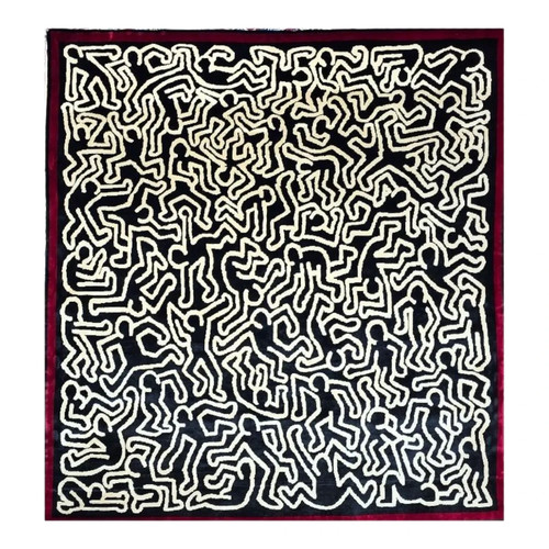 Tapis keith haring untitled - tapis,