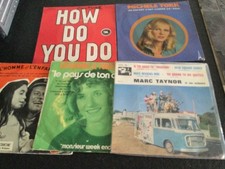 Lot 5 disques 45t divers