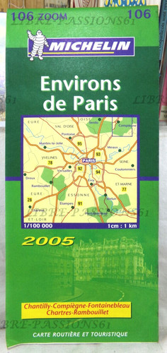 Carte routière michelin - carte,