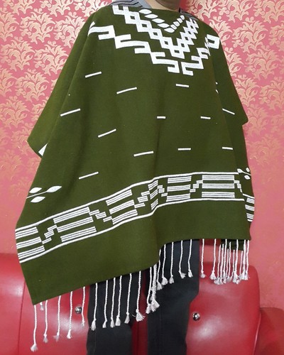 Western cowboy poncho costume - western,