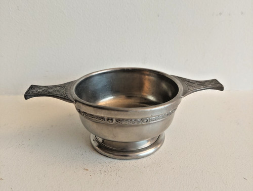 Petit bol quaich étain - quaich,