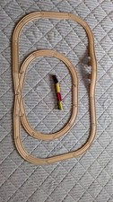IKEA wooden rail Plarail track