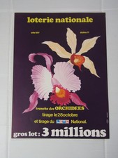 AFFICHE LOTERIE NATIONALE
