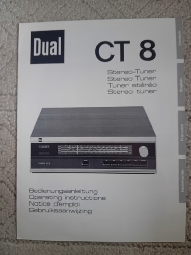 Notice user manual tuner - user,