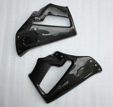 CACHES LATERAUX FLANCS HARLEY DAVIDSON VROD V-ROD VROD MUSCLE VRSCF 100% CARBONE