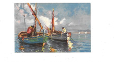 CPA carte postale ancienne jolie marine les bateaux de pêcheurs