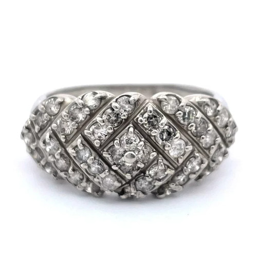 Bague diamant 1ct motif - diamant,