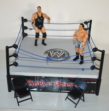 Lot Figurine Action figure WWE WWF CATCH JAKKS + RING OF POISON 1998 vintage