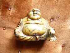 BOUDDHA Assis en pierre dure(