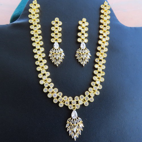 Parure collier plaqué - plaqué, or