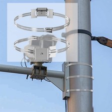 Kit de montage de poteau pour enseignes, 2 supports montage pour poteaux