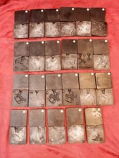 Divers moules soldat de plumb