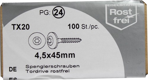 100 vis spengler tordrive - 100,