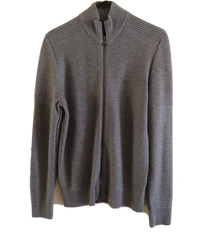 Men inc gray sweater - inc, cotton