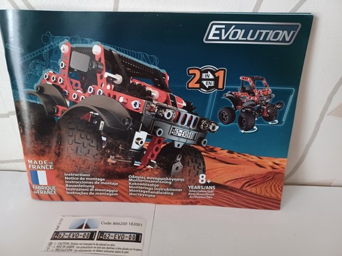Meccano 866200 evolution en - meccano,