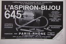 PUBLICITÉ DE PRESSE 1934