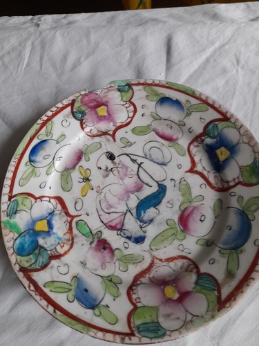 Porcelaine bayeux assiette - bayeux,