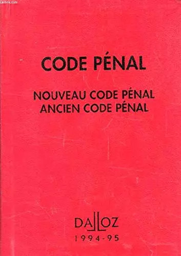 Code pénal nouveau - nouveau,