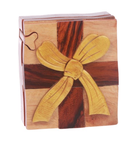 Handcrafted wooden gift box - handcrafted,