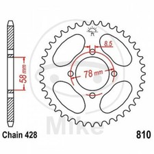 Engrenage Z48 428 Noir D. Int