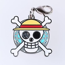 Chapeau de paille drapeau pirates une pièce USJ métal charme japonais du Japo...