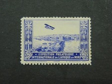 Vignette Avion Exposition Philatélique Internationale de l'Afrique du Nord 1930