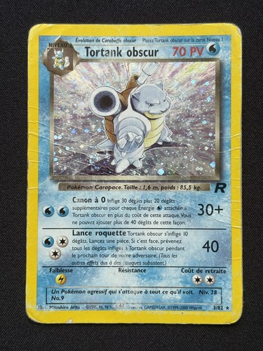 Tortank obscur holo team - obscur,