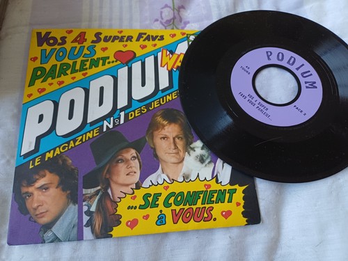 Disque vinyle tours - vinyle, podium