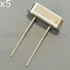 Quartz 7.3728MHz ±30ppm (tol) ±30pp (stab) 18pF HC49US ILSI America (lot de 5)