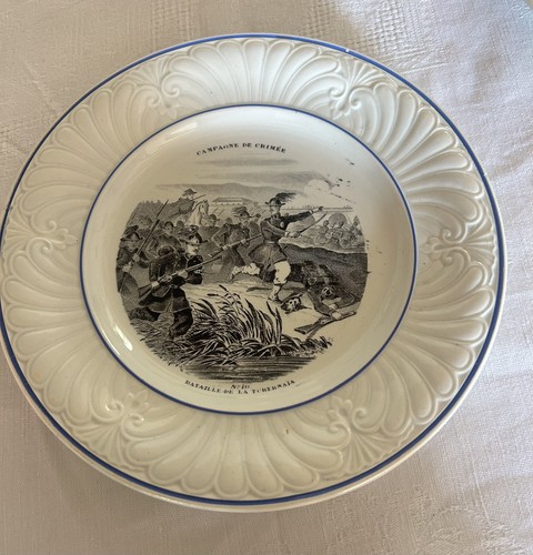 Assiette parlante militaire - parlante,