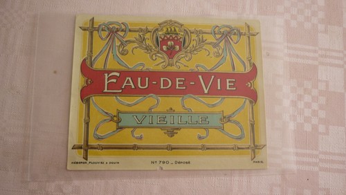 Etiquette vin eau de - vin,