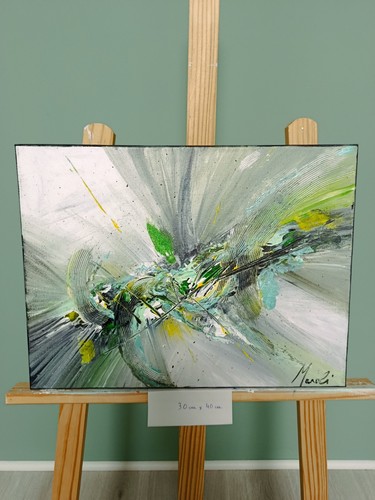Tableau peinture acrylique - acrylique, sur
