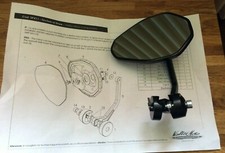 Rétroviseur moto bout de