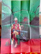 MOEBIUS, JEAN GIRAUD, GIR - AFFICHE DÉPLIANT - LES HUMANOÏDES ASSOCIÉS 2024 💥