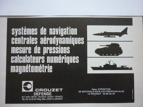 1978 pub crouzet defense - pub,