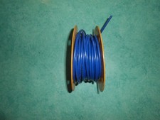 Gaine bleue 4,8 mm cyclo vélo / au mètre