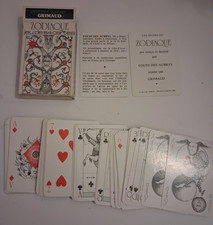 VINTAGE JEU 54 CARTES ZODIAQUE