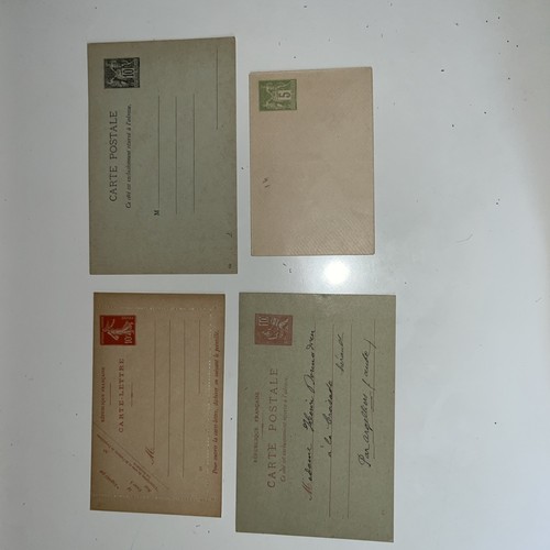 Lot entiers postaux - , france