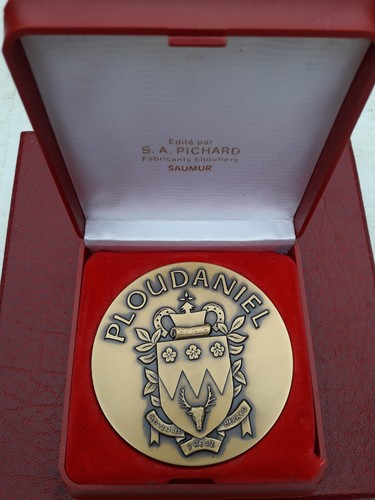 Médaille ville ploudaniel - mÉdaille,