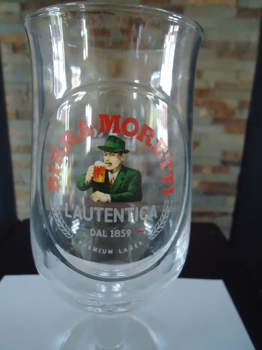 Verre bière birra moretti - birra,