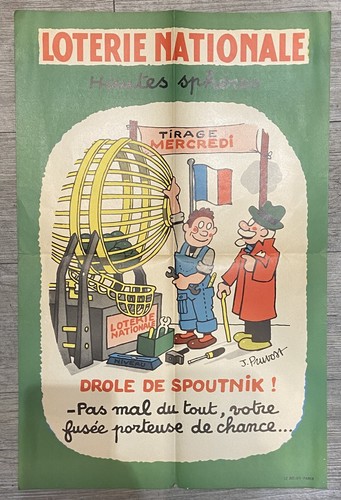 Affiche loterie nationale - affiche,