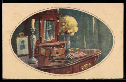 Carte postale chocolat tobler - carte,