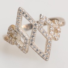 NIALAYA Bague Géométrique