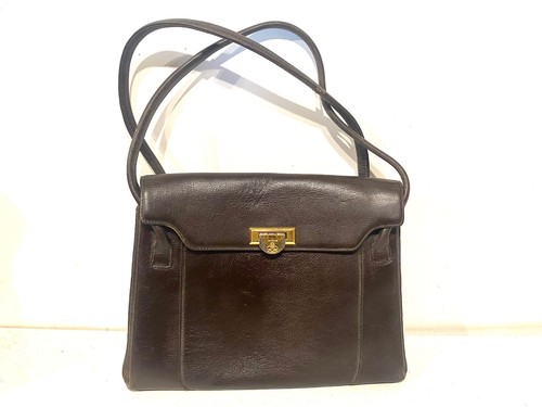 Ancien sac main cuir - sac, à