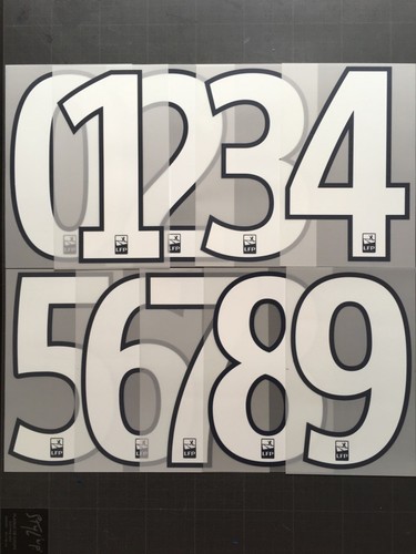 Number numero lfp flocage - /,