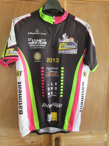 Maillot cycliste corima drôme - maillot,