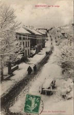 CPA XERTIGNY par la neige