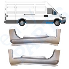 IVECO DAILY 1999-2006 Tole de reparation marchepied / Paire