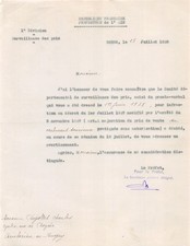 1938 PREFET A BOURG