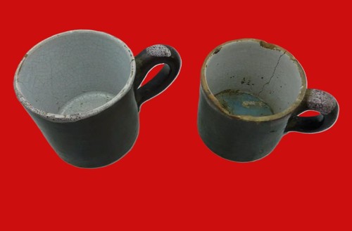 Mug cul noir - , creil